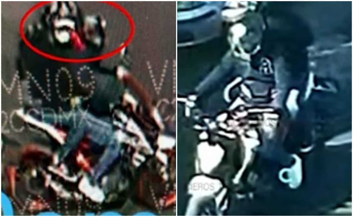 Captan escape de motosicarios que mataron a un hombre cerca del Centro Histórico 