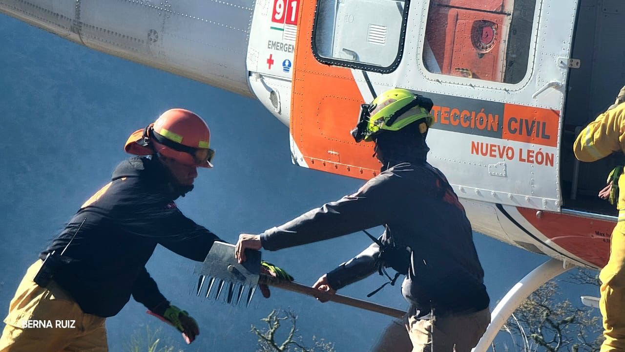 Nuevo León: incendio consume 120 hectáreas