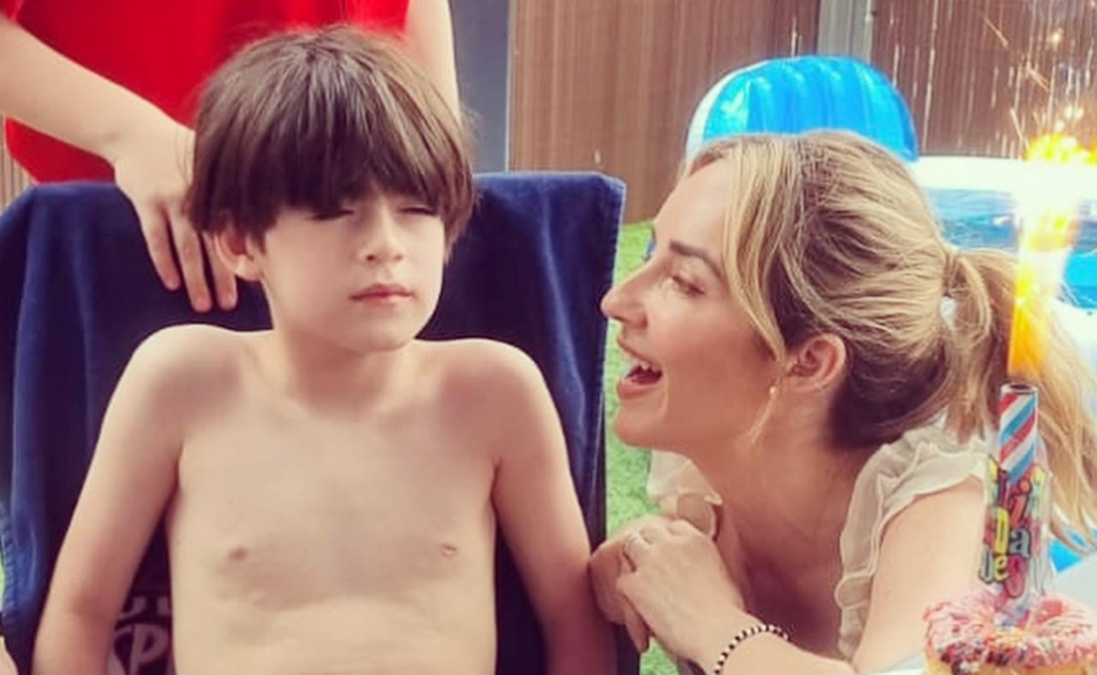 Jimena Pérez "La choco" comparte enternecedor momento junto a su hijo con autismo