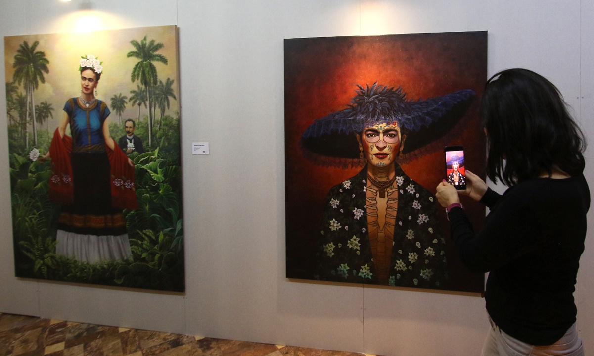 Frida Kahlo, vista a través de los ojos de un artista cubano