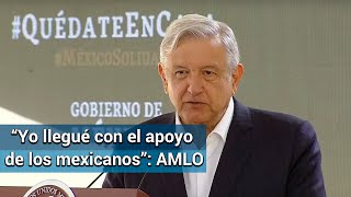 A pesar de protestas, mayoría de mexicanos me respaldan y apoyan: AMLO