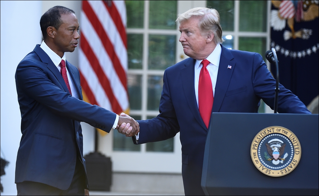 Tiger Woods aceptó invitación de la Casa Blanca 