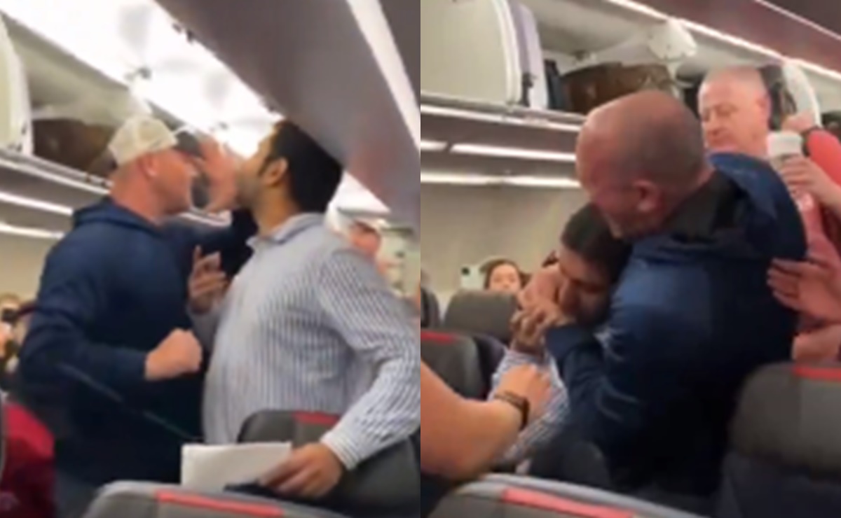 Pasajero borracho amenaza con derribar avión de American Airlines y provoca pelea a bordo