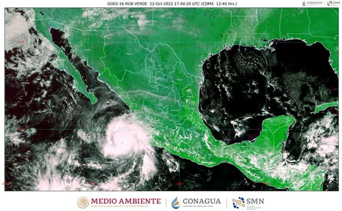 Jalisco y Nayarit en alerta máxima por huracán “Roslyn”