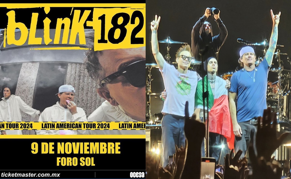 Estos son los precios para ver a Blink-182 en el Foro Sol