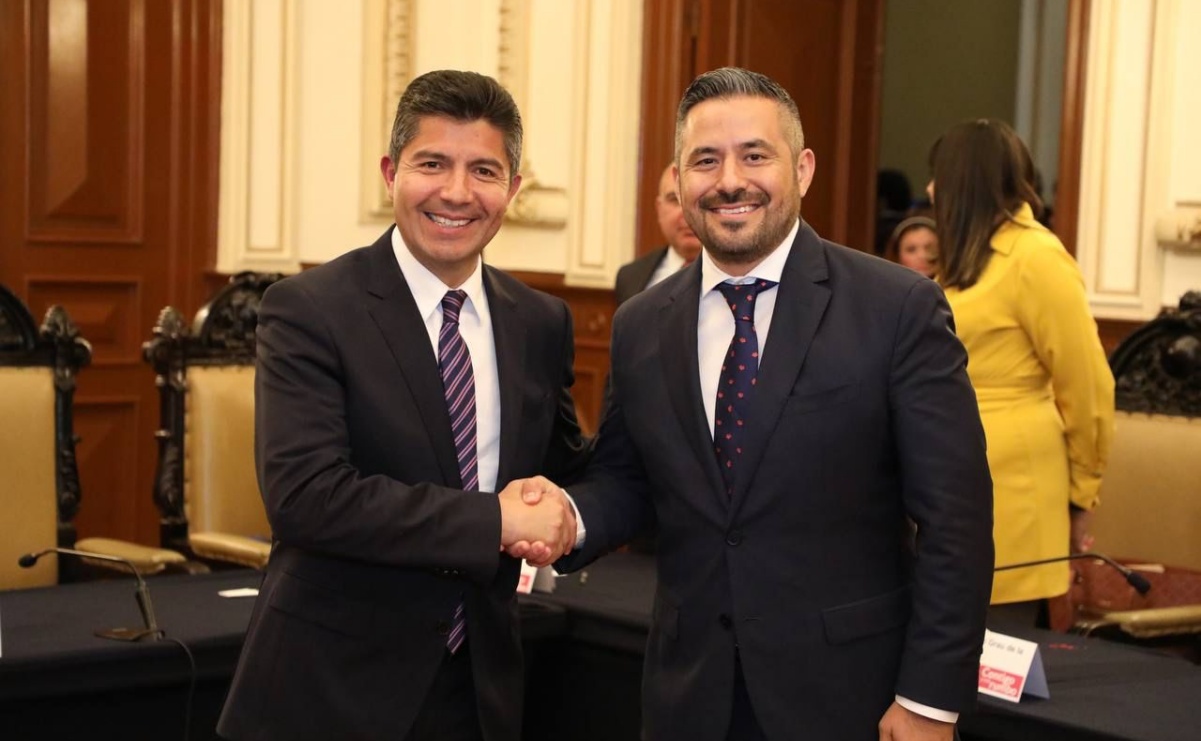 Aprueban licencia definitiva de Eduardo Rivera como presidente municipal de Puebla