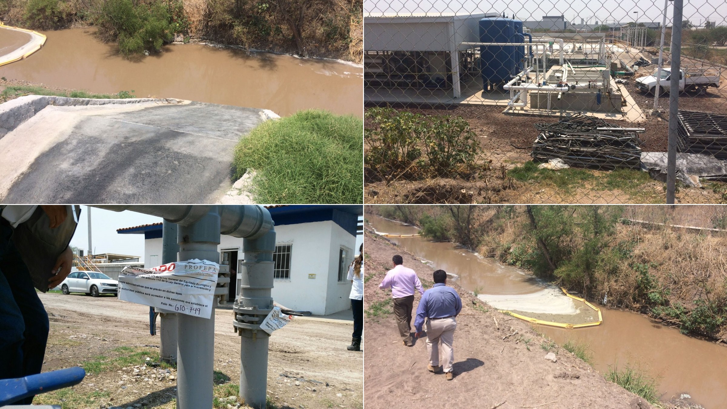 Clausuran planta de Lala por contaminar río en Guanajuato