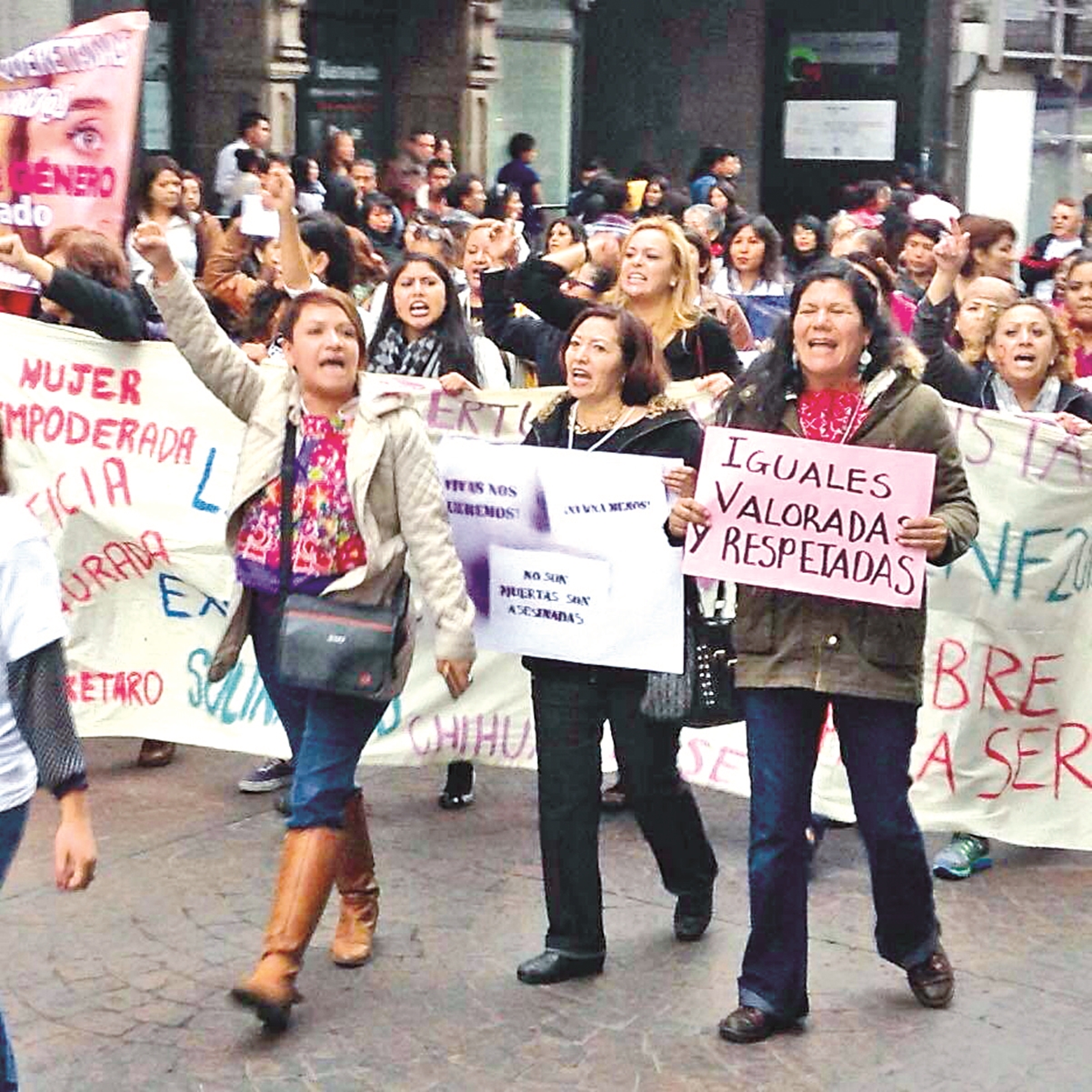 Feministas de Zacatecas rechazan pronunciamiento de políticos