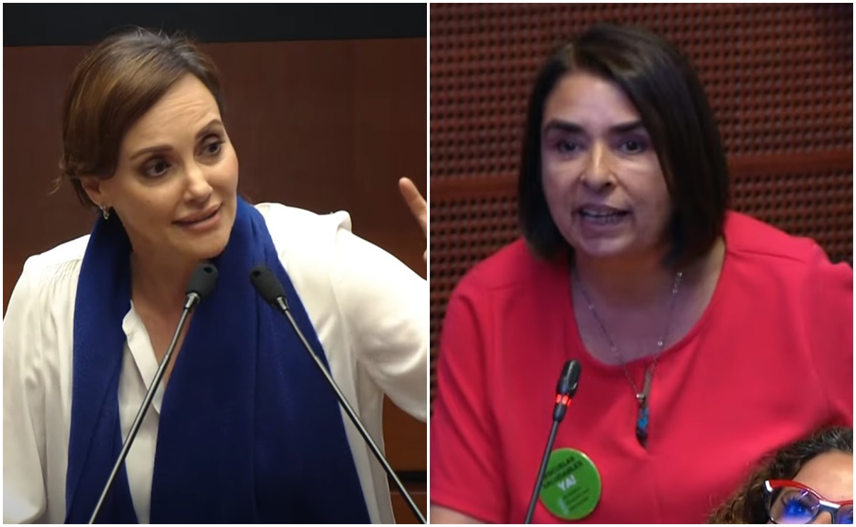 Senadoras Lilly Téllez y Antares Vázquez discuten por “un show para bajar de peso”... y así reacciona AMLO