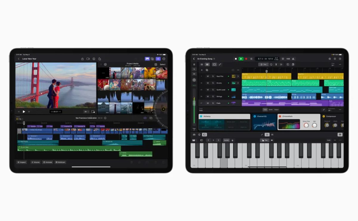 Apple lanza Final Cut Pro y Logic Pro en iPad