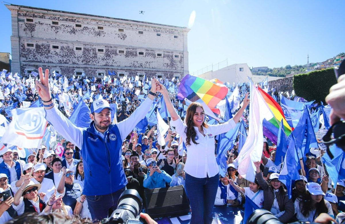 Llama Marko Cortés a defender Guanajuato en el arranque de precampaña de Libia García a la gubernatura