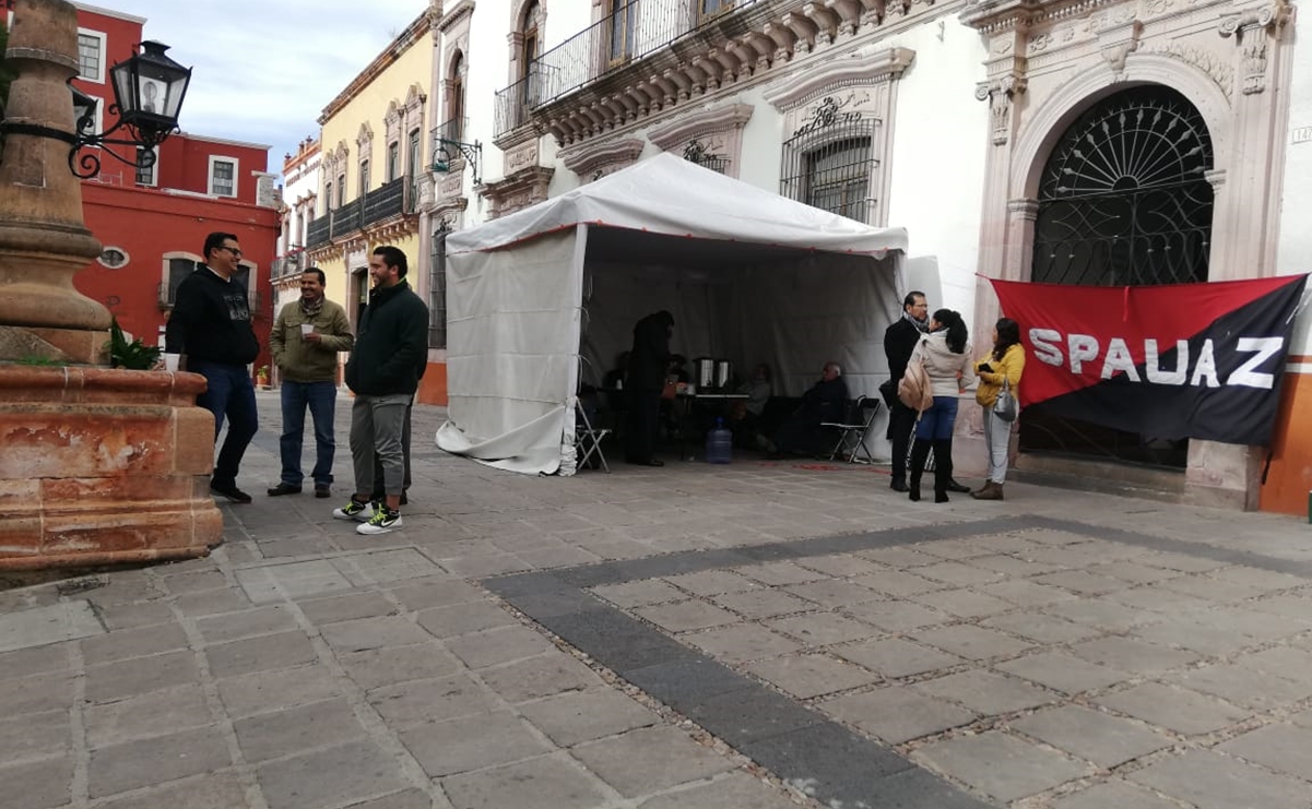 Universidad de Zacatecas realiza paro de labores por crisis financiera 