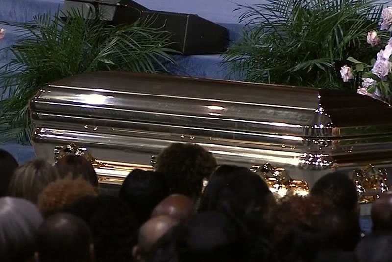 Así fue el último adiós a Aretha Franklin