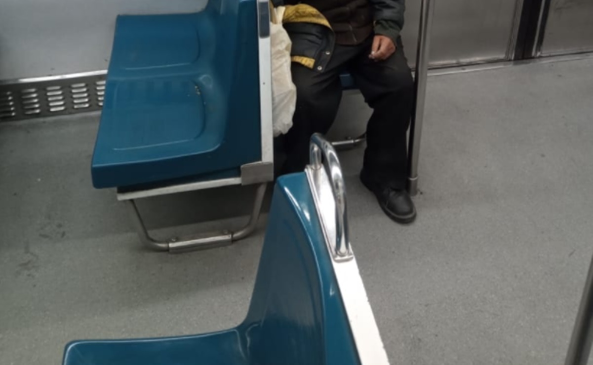 Abuelito de 80 años muere en vagón de la Línea 5 del Metro CDMX