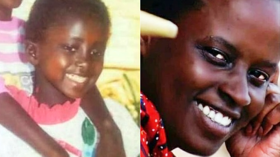 Cómo una joven de Ruanda encontró a su familia 26 años después por una foto en WhatsApp