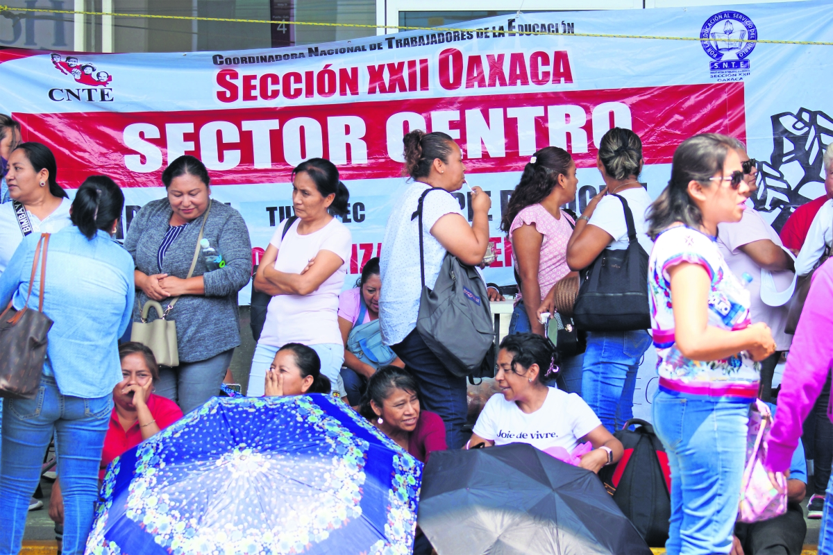 Sección 22 de Oaxaca se va a paro de 72 horas; consideran insuficientes las respuestas del gobierno