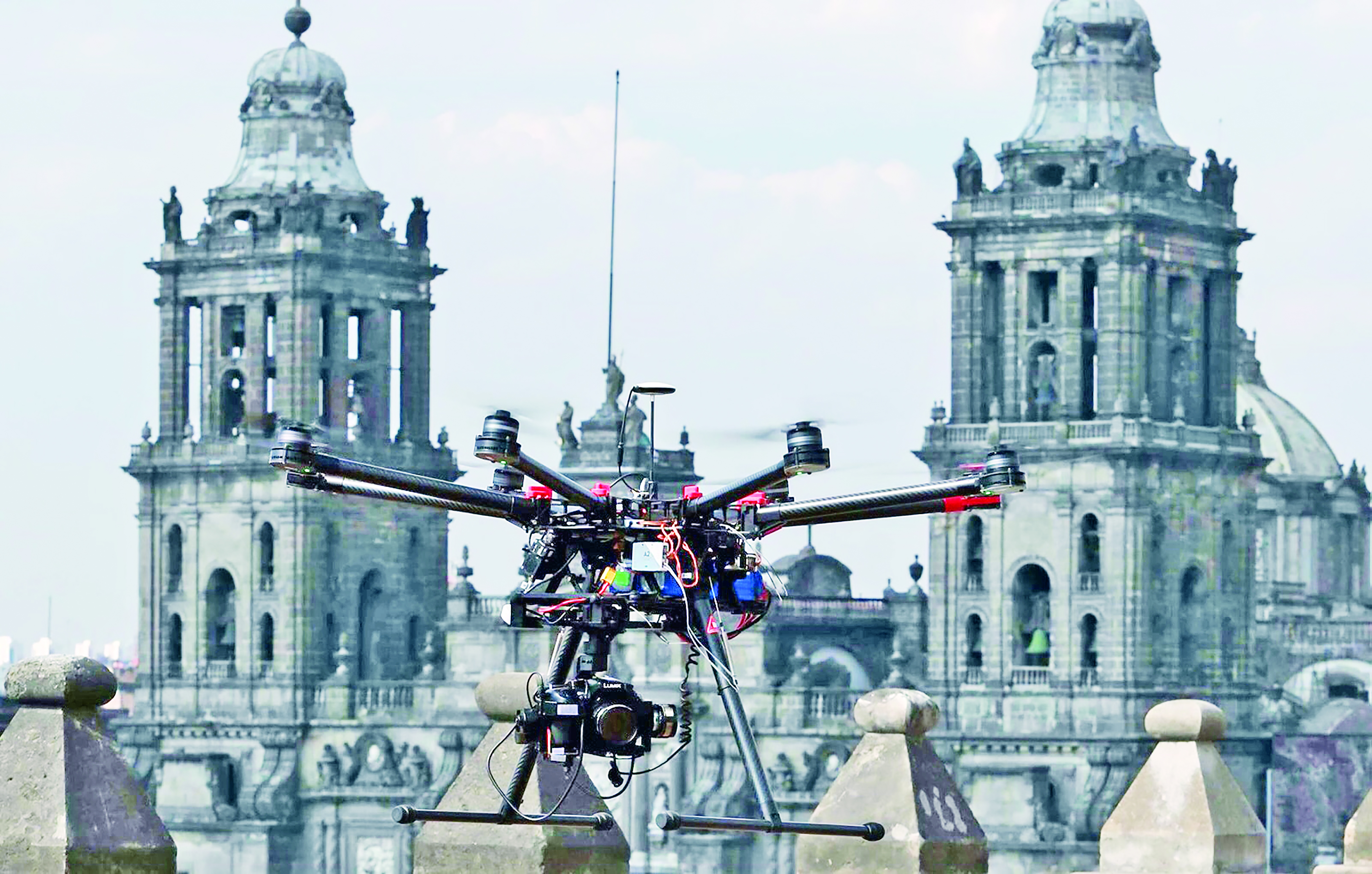 Realizan operación dron en México