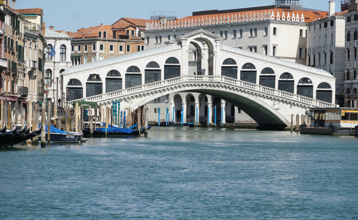 Fotos: Venecia, antes y después de la emergencia por coronavirus  