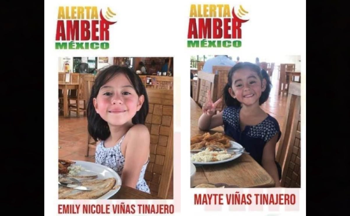 Activan la Alerta Amber para localizar a las niñas Mayté y Emily Viñas Tinajero, robadas en Iztapalapa 