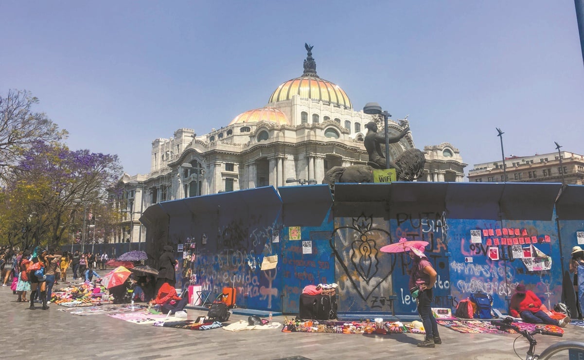 Denuncian ante la FGJ daños en instalaciones del Metro y comercios por marcha del 8M  