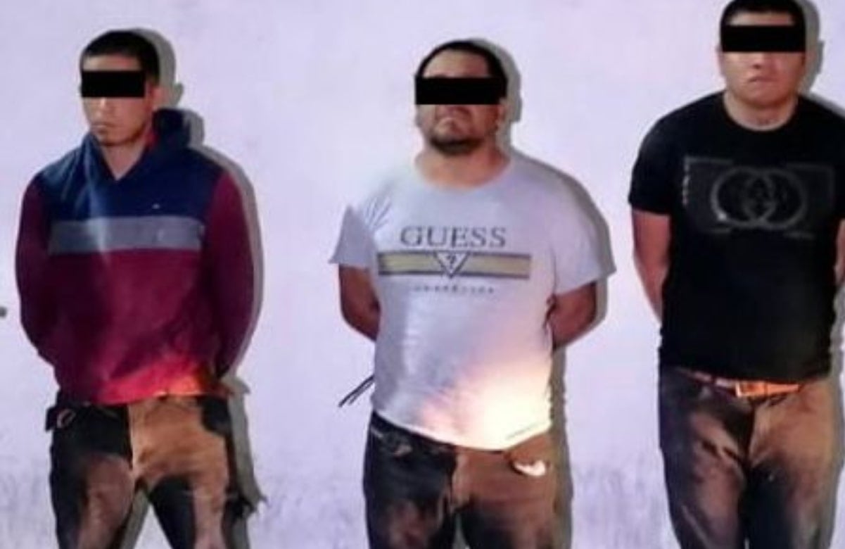 Detienen a 3 integrantes de la delincuencia organizada en Salinas Victoria