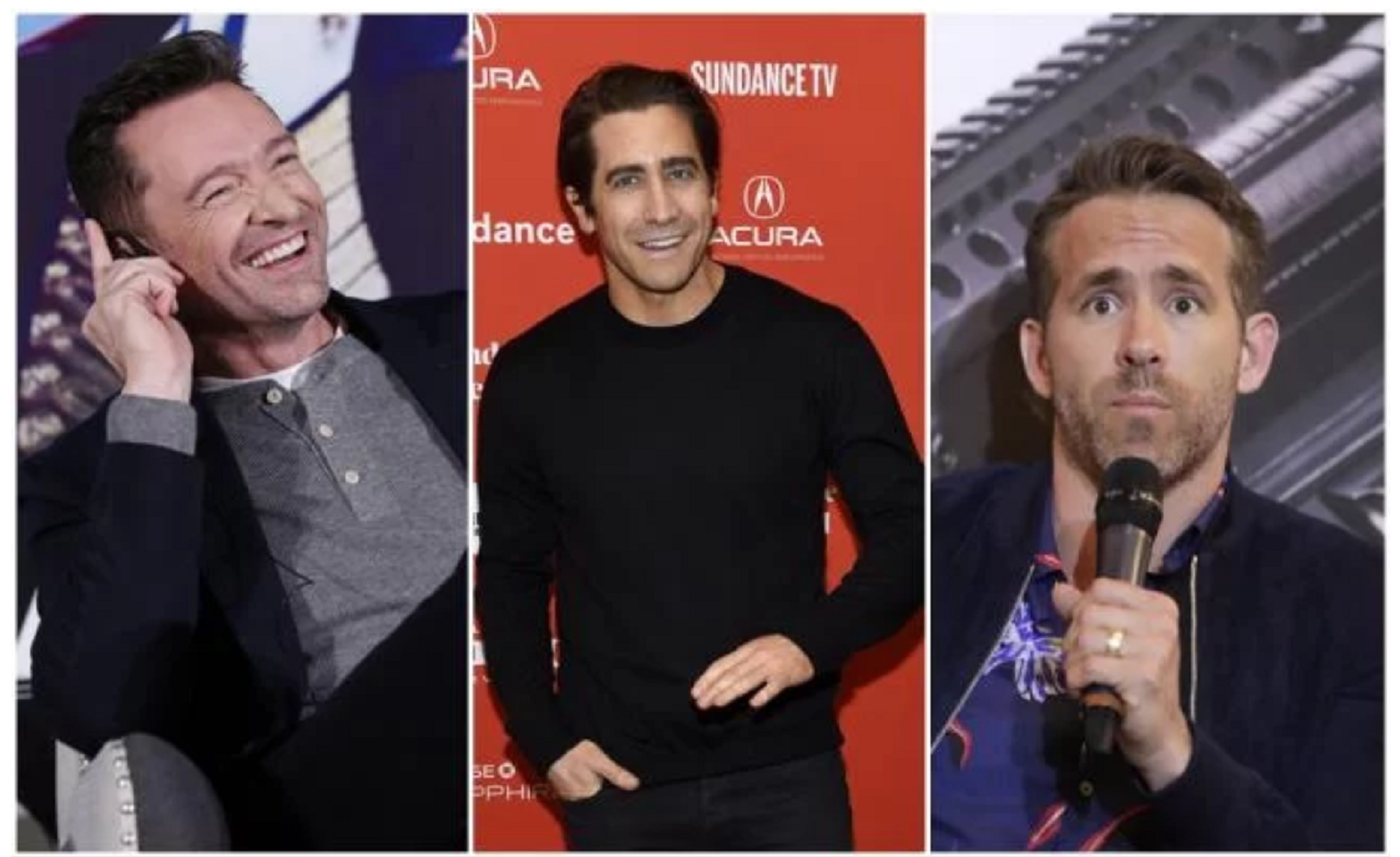 Jackman y Gyllenhaal juegan broma navideña a Reynolds