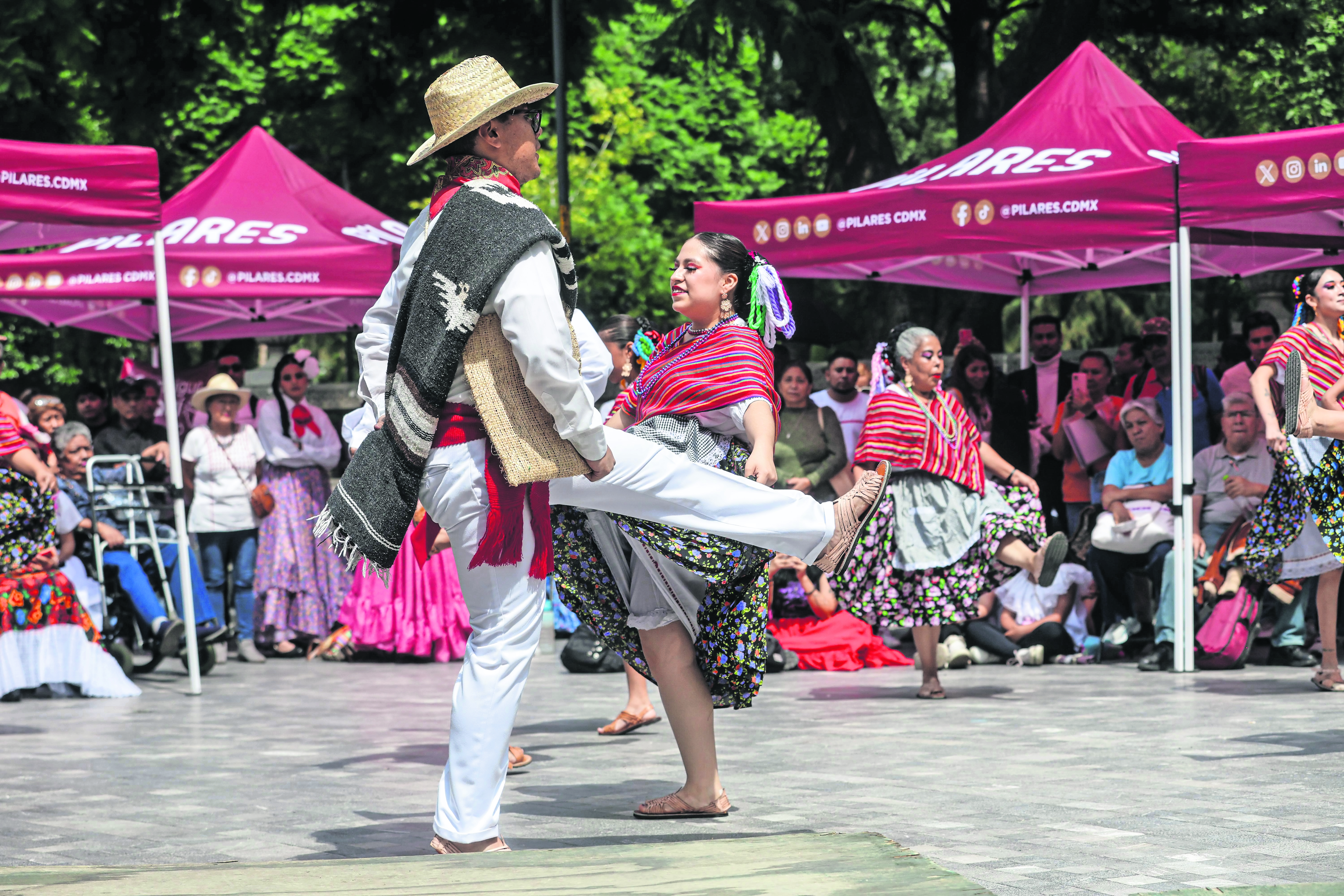 Capitalinos disfrutan del fandango en la Alameda