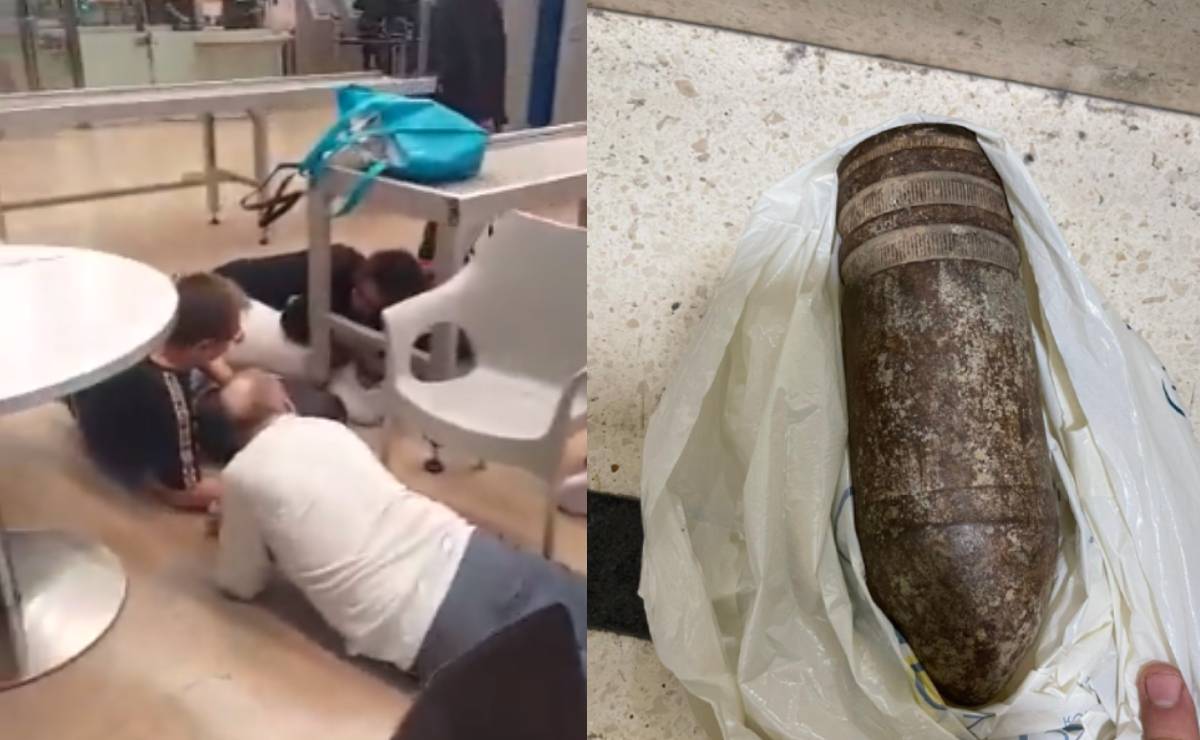 Familia estadounidense paraliza aeropuerto de Israel al intentar llevarse una bomba como recuerdo