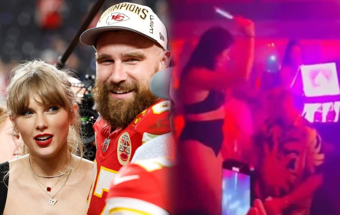 Captan a Travis Kelce bailando junto a varias mujeres tras dejar a Taylor Swift en Australia