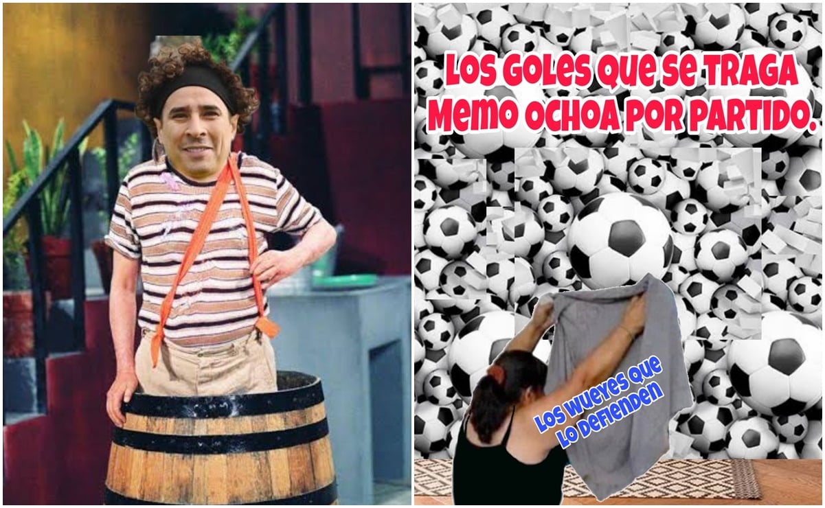 Los mejores memes de la goleada que recibió Guillermo Ochoa 