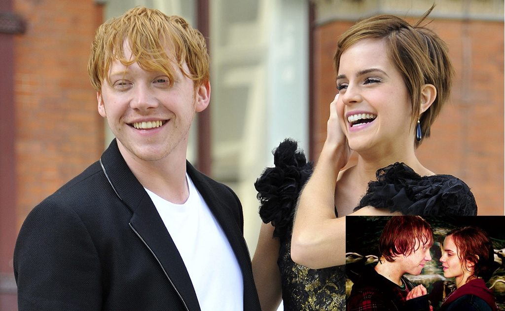 Así fue el día en que Ron y Hermione se besaron 
