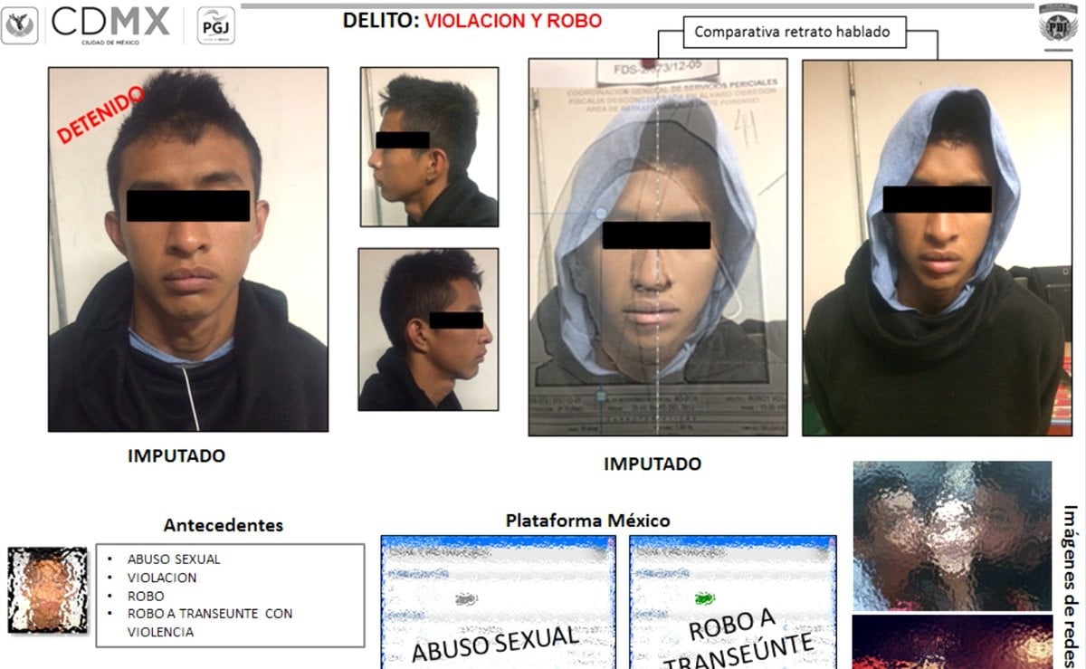 Detienen a presunto violador serial de Tlalpan