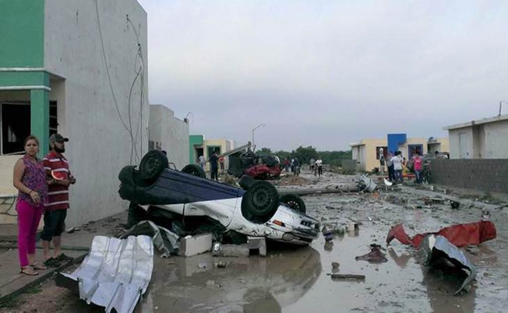 402 people affected after Coahuila tornado