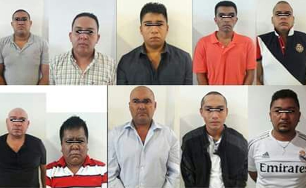 Vinculan a proceso a 10 por homicidio de mando de PF en Veracruz