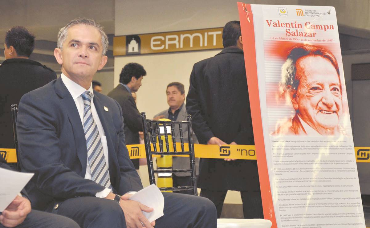 En archivos, datos del mantenimiento al Metro: Mancera