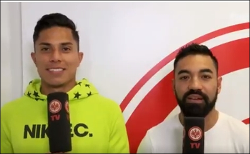 Marco Fabián, Carlos Salcedo y el Eintracht Frankfurt ayudarán a damnificados