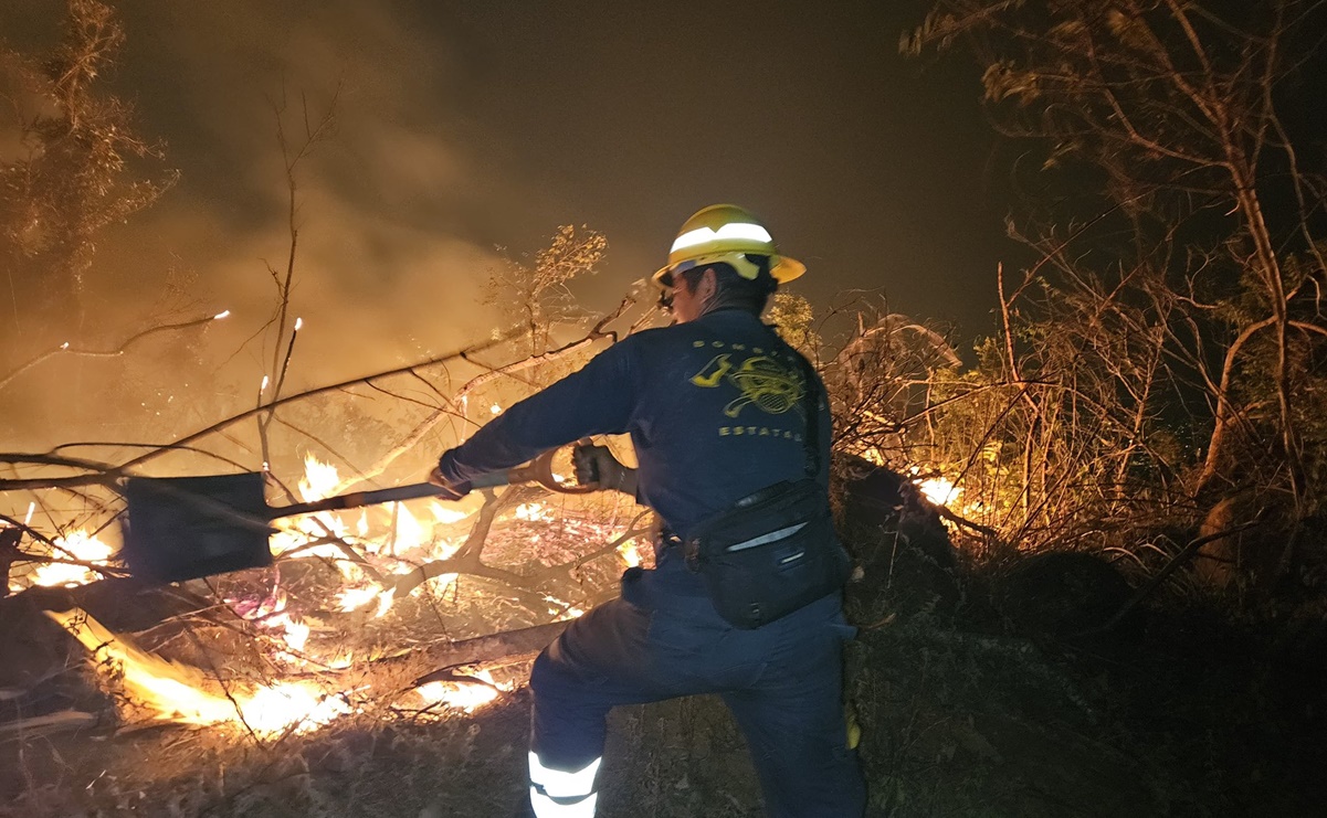 Suspenden clases por incendios forestales en Chilpancingo y Acapulco