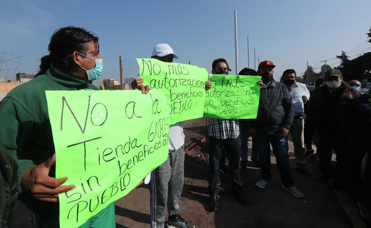 Pobladores de San Mateo Otzacatipan exigen solucionar la falta de agua potable que tienen desde hace 20 años 