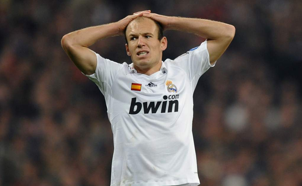 Arjen Robben tiene malos recuerdos del Real Madrid