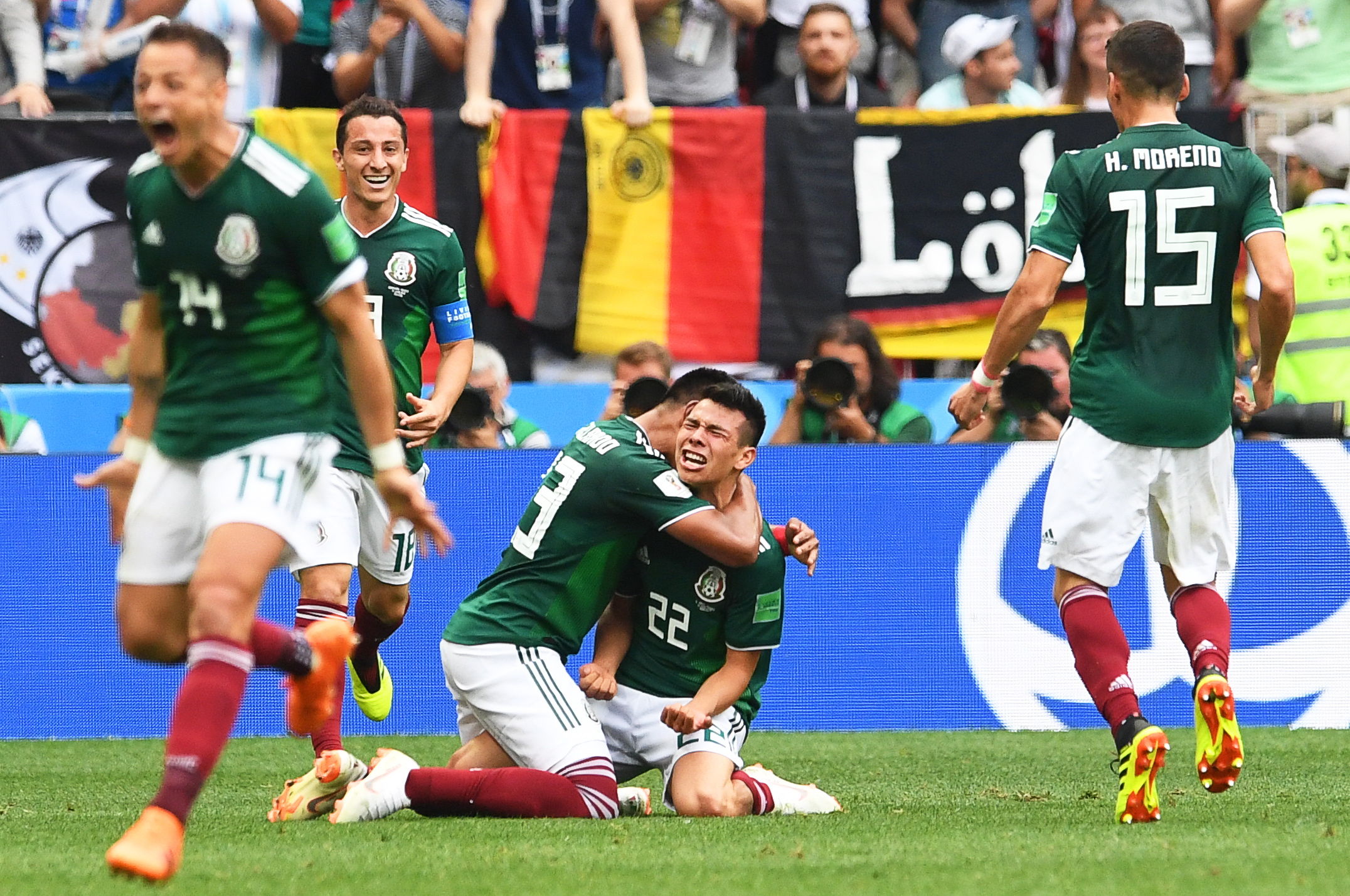 México logra histórico triunfo ante Alemania