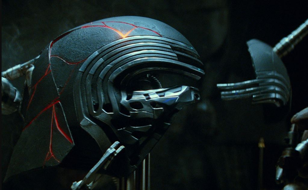 Presentan primera imagen del casco de Kylo Ren en "Star Wars 9" 