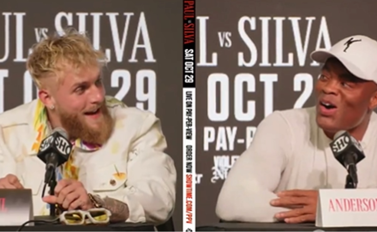 VIDEO: La increíble apuesta entre Jake Paul y Anderson Silva antes de su pelea 