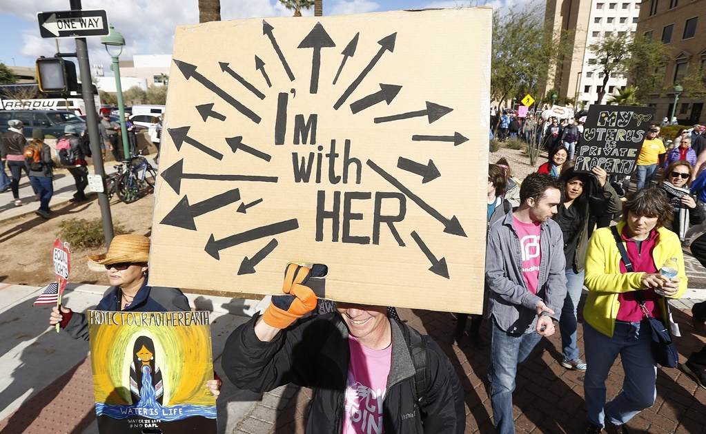 La "Marcha de las Mujeres": un grito masivo contra Trump