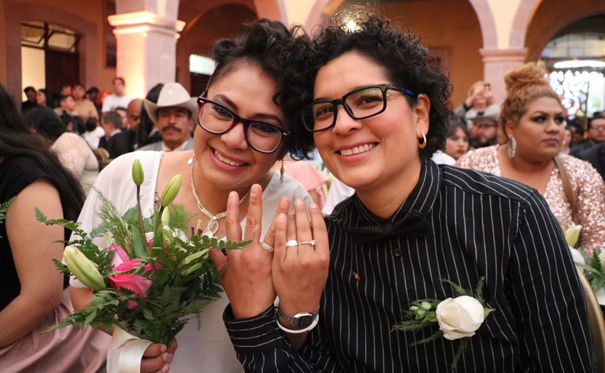 Ayuntamiento de Zacatecas casa a 13 parejas del mismo sexo