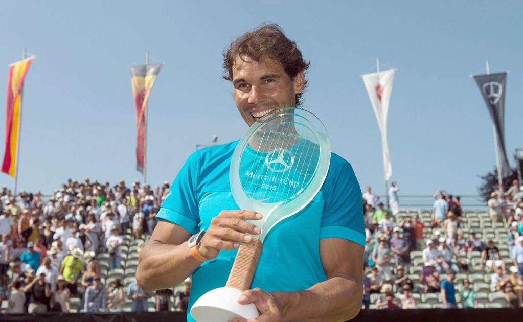 Tenis: Nadal consigue título en Stuttgart