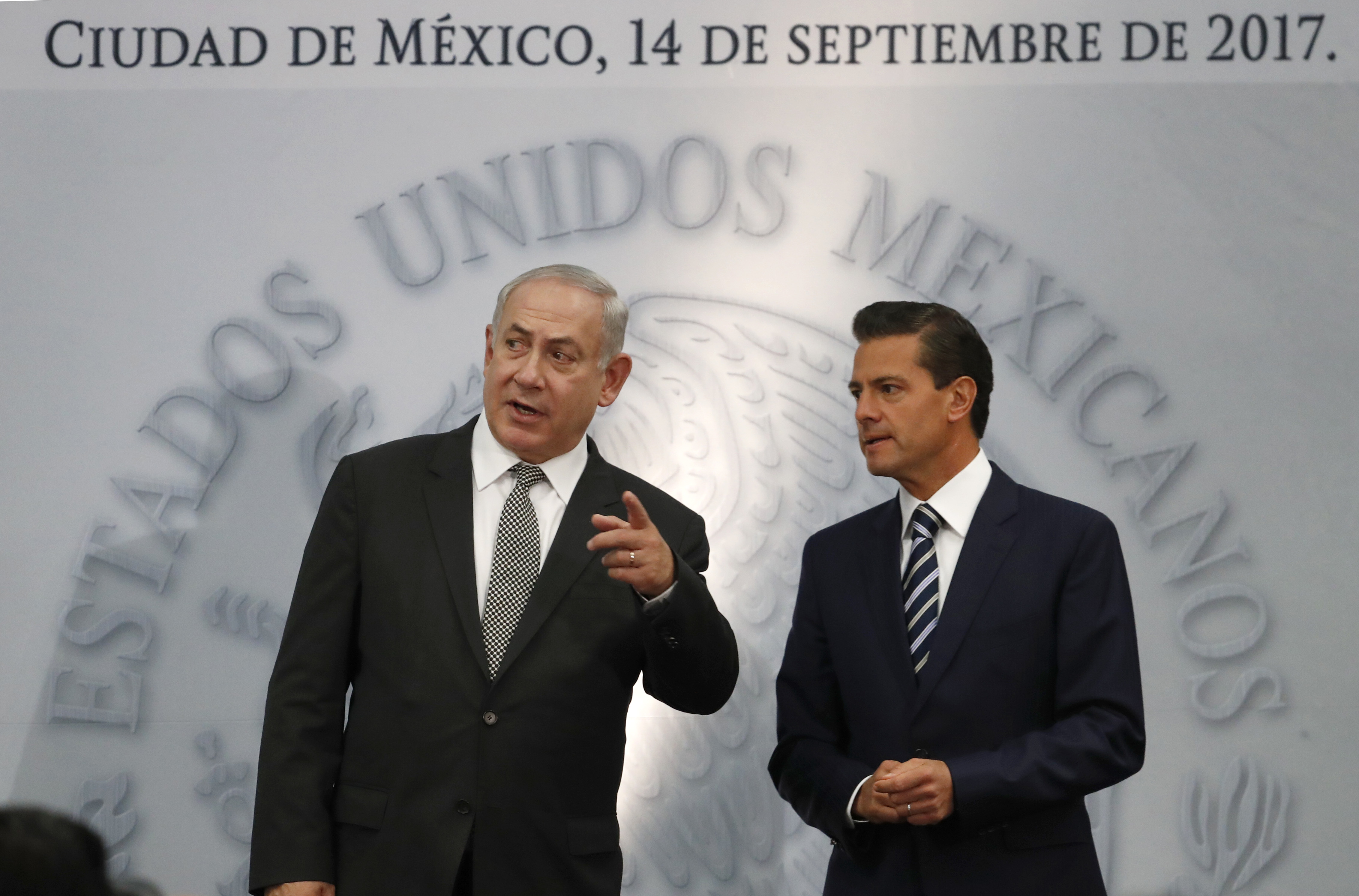 México e Israel firman acuerdos en materia espacial y satelital
