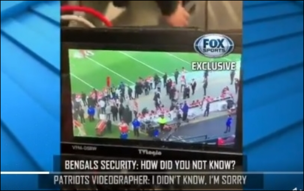Este es el video en el que los Patriots grabaron a los Bengals