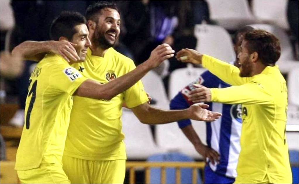 Villarreal refuerza posición con triunfo ante Deportivo