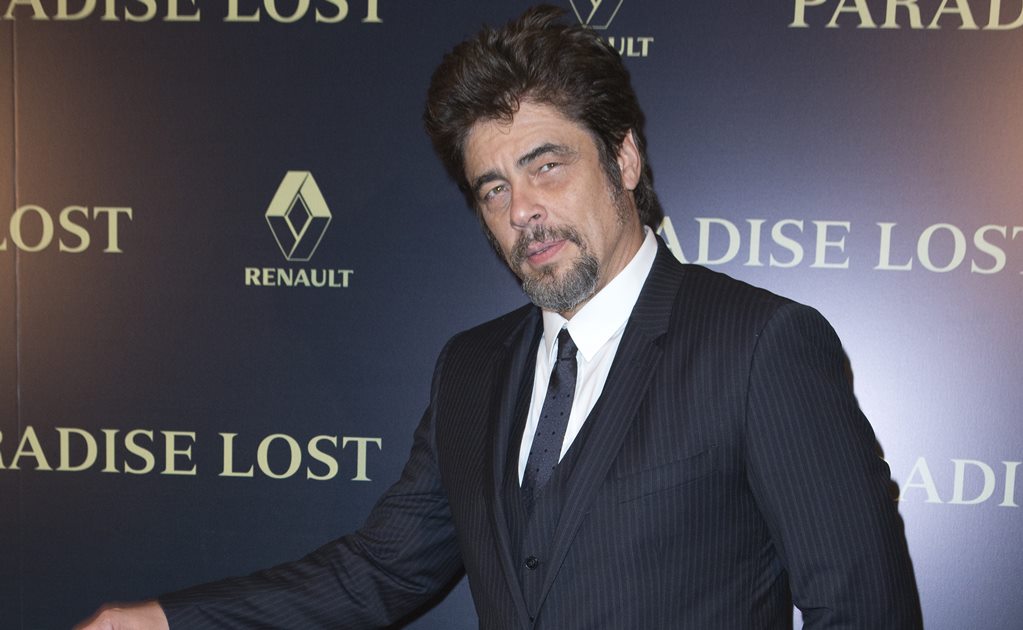 Reconocen trayectoria actoral de Benicio del Toro