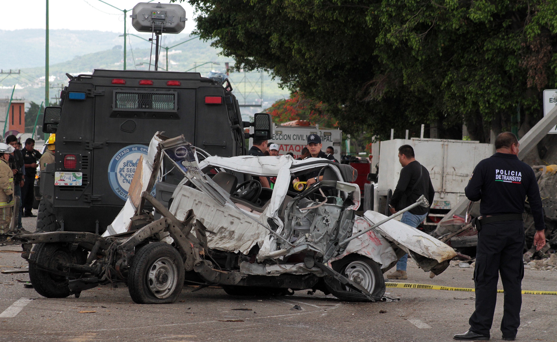 Tráiler sin frenos arrolla personas en carretera Panamericana; hay 7 muertos